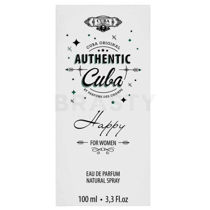 Cuba Authentic Happy parfémovaná voda pro ženy 100 ml