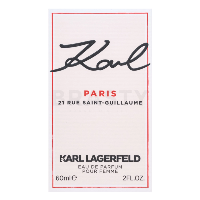 Lagerfeld Karl Paris 21 Rue Saint-Guillaume Eau de Parfum para mujer 60 ml
