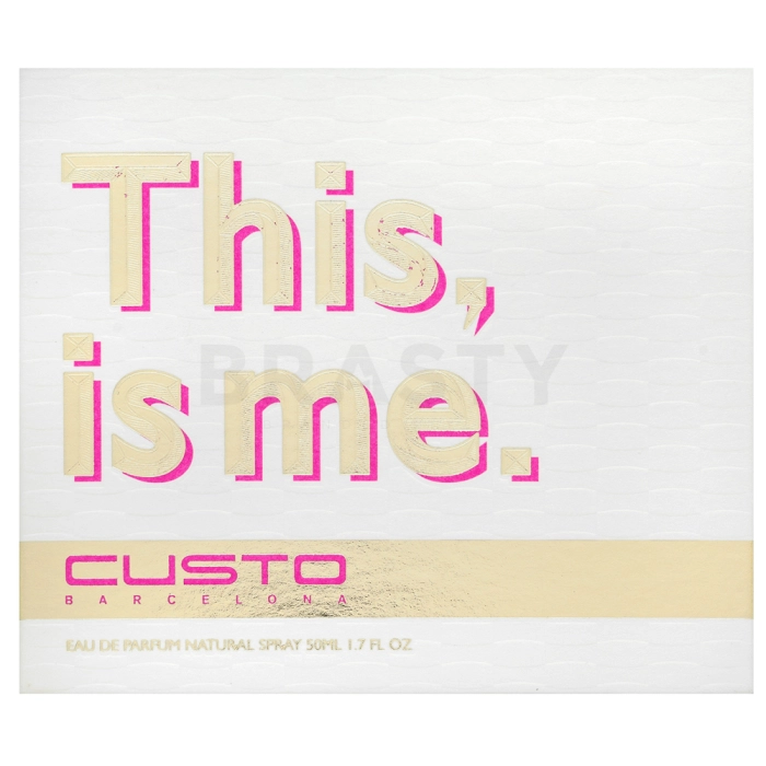 Custo Barcelona This is Me parfumirana voda za ženske 50 ml