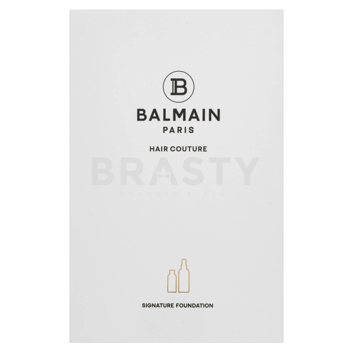 Balmain Hair Couture Signature Foundation sada pro hebkost a lesk vlasů