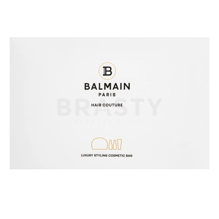 Balmain Hair Couture White Cosmetic Styling Bag sada pro všechny typy vlasů