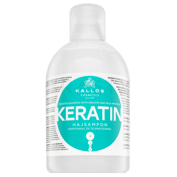 Kallos Keratin Shampoo hranjivi šampon s keratinom 1000 ml