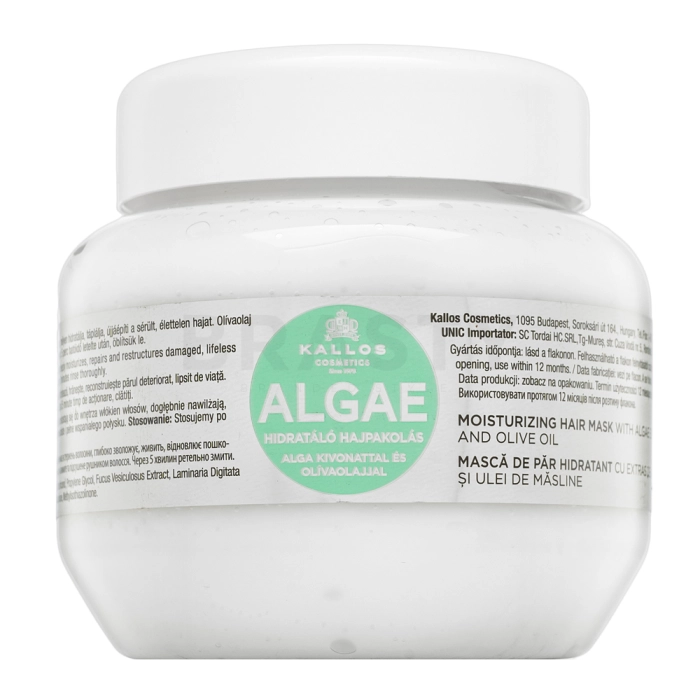 Kallos Algae Moisturizing Hair Mask hranjiva maska s hidratantnim učinkom 275 ml