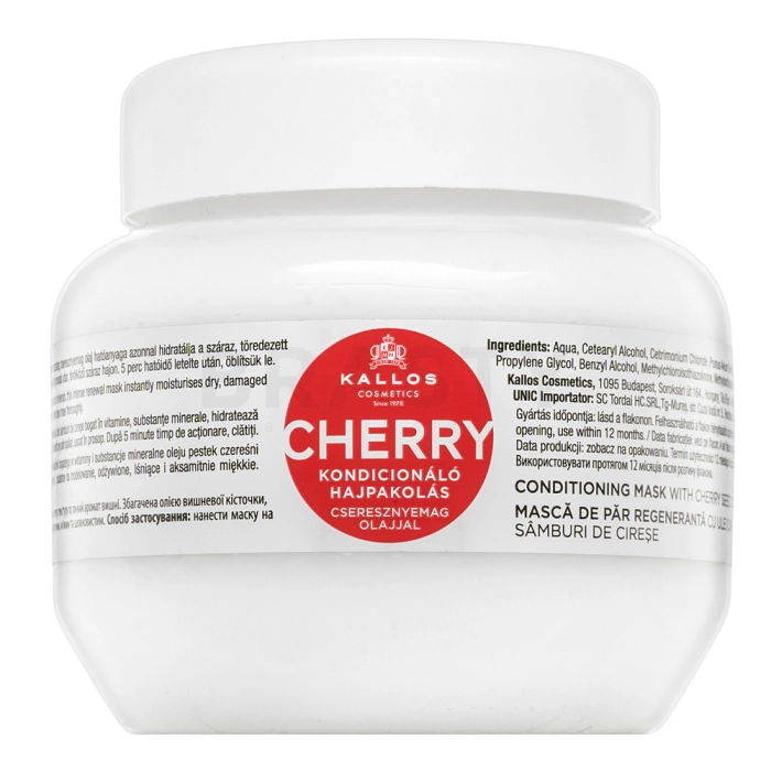 Kallos Cherry Conditioning Mask hranjiva maska za hidrataciju kose 275 ml