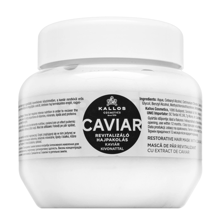Kallos Caviar Anti-Aging Hair Mask hranjiva maska za zrelu kosu 275 ml