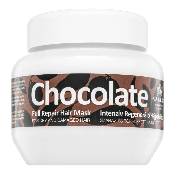 Kallos Chocolate Full Repair Hair Mask učvršćujuća maska za vrlo oštećenu kosu 275 ml