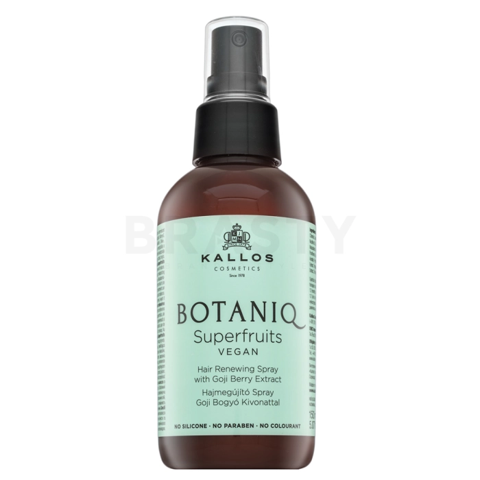 Kallos Botaniq Superfruits Hair Renewing Spray učvršćujuća njega za kosu za oslabljenu kosu 150 ml