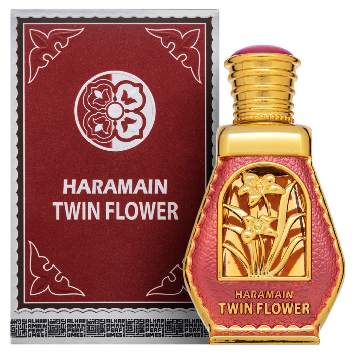 Al Haramain Twin Flower Aceite perfumado para mujer 15 ml