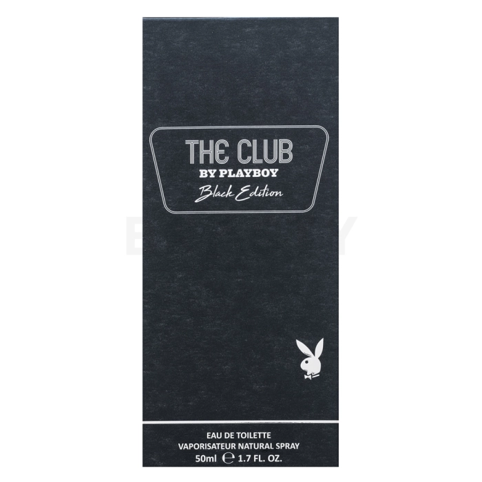 Playboy The Club Black Edition toaletní voda pro muže 50 ml
