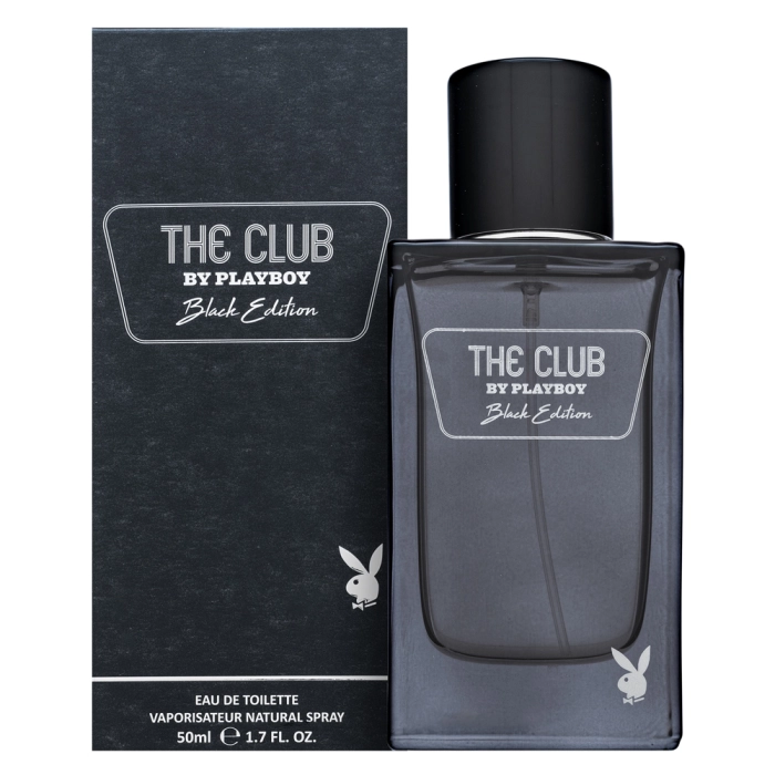 Playboy The Club Black Edition toaletní voda pro muže 50 ml