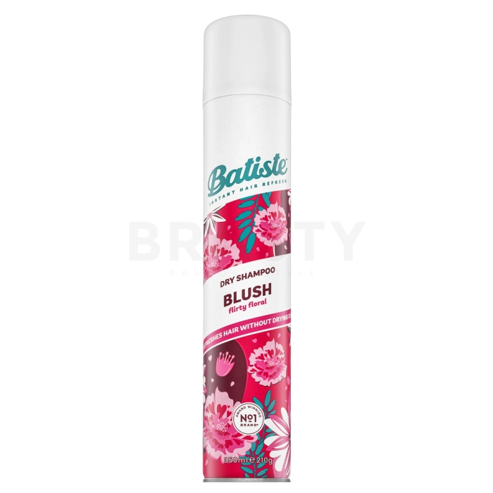 Batiste Dry Shampoo Floral&Flirty Blush suchý šampon pro všechny typy vlasů 350 ml