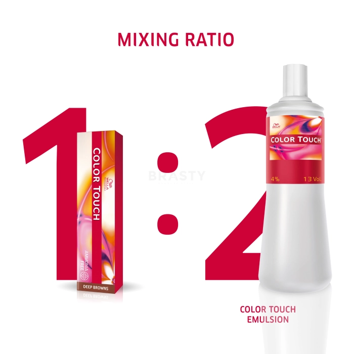 Wella Professionals Color Touch Deep Browns professionele demi-permanente haarkleuring met multi-dimensionaal effect 9/75 60 ml