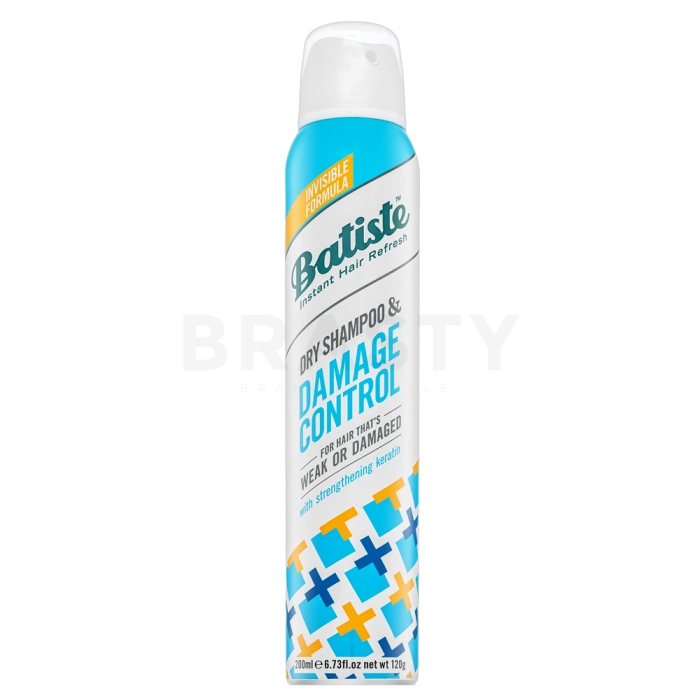 Batiste Hair Benefits Dry Shampoo & Damage Control suchý šampón pre poškodené vlasy 200 ml