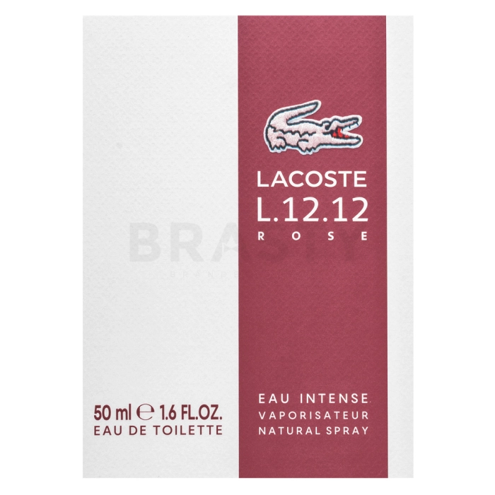 Lacoste L.12.12 Rose Eau Intense toaletní voda pro ženy 50 ml