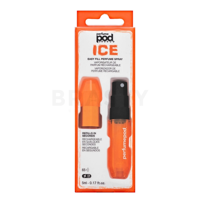 Travalo Perfume Pod 5 ml plniteľný rozprašovač unisex Orange 5 ml