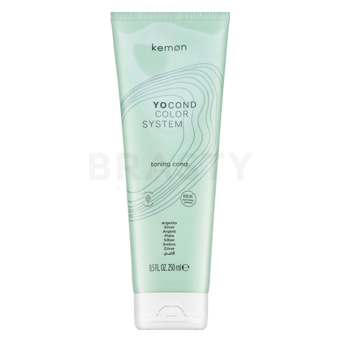 Kemon Yo Cond Color System Toning Cond tónovací kondicionér pro oživení barvy Silver 250 ml