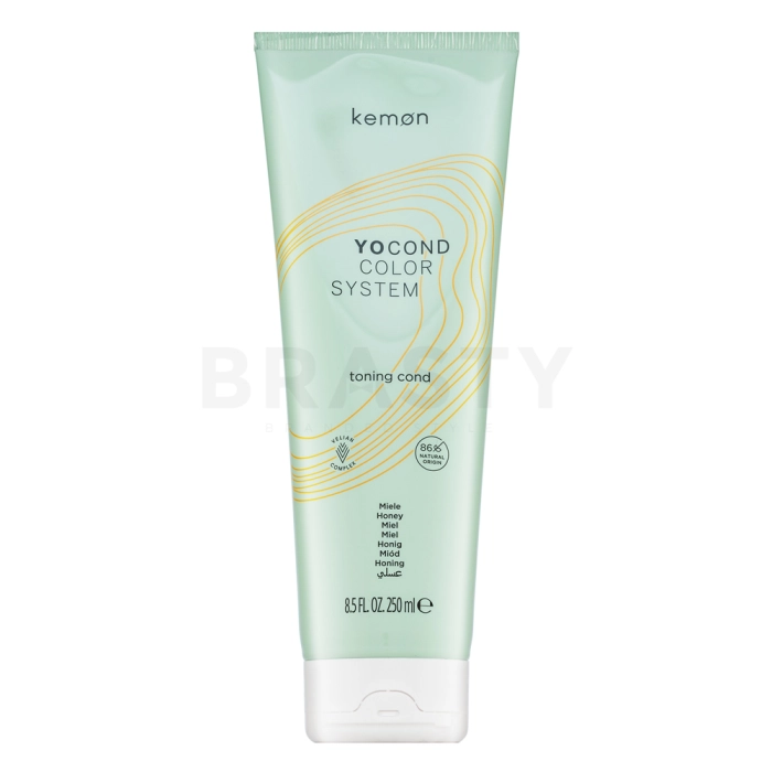 Kemon Yo Cond Color System Toning Cond tónovací kondicionér pro oživení barvy Honey 250 ml