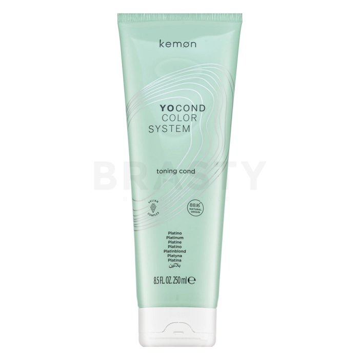 Kemon Yo Cond Color System Toning Cond tónovací kondicionér pro oživení barvy Platinum 250 ml