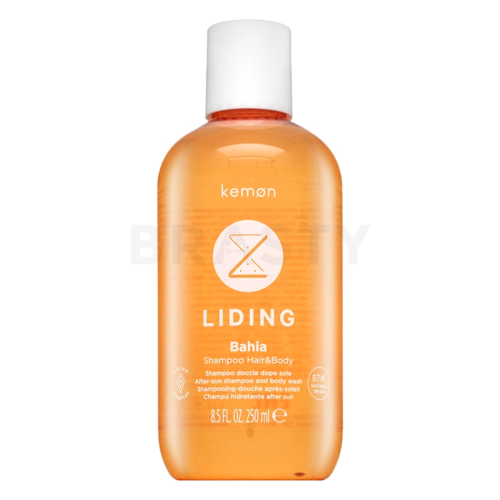 Kemon Liding Bahia Shampoo Hair & Body șampon și gel de duș 2 în 1 după bronzare 250 ml