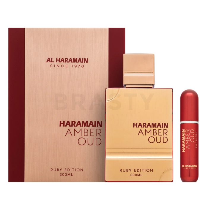 Al Haramain Amber Oud Ruby Edition Eau de Parfum unisex Extra Offer 2 200 ml