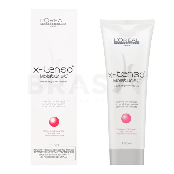L´Oréal Professionnel X-Tenso Moisturist Smoothing Cream krema za trajno ravnanje kose Natural Hair 250 ml