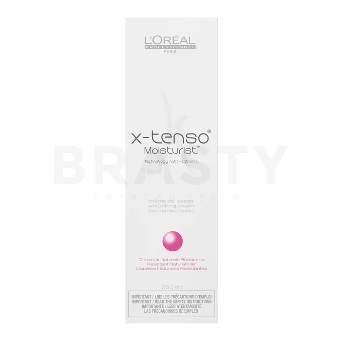 L´Oréal Professionnel X-Tenso Moisturist Smoothing Creme krem do trwałego prostowania włosów Resistant Natural Hair 250 ml