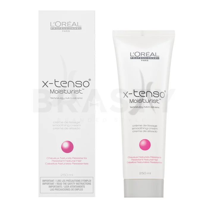 L´Oréal Professionnel X-Tenso Moisturist Smoothing Creme krem do trwałego prostowania włosów Resistant Natural Hair 250 ml
