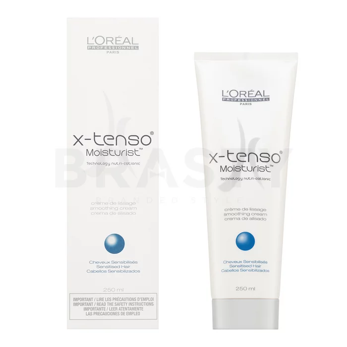 L´Oréal Professionnel X-Tenso Moisturist Smoothing Creme krém pro permanentní narovnání vlasů Sensitised Hair 250 ml