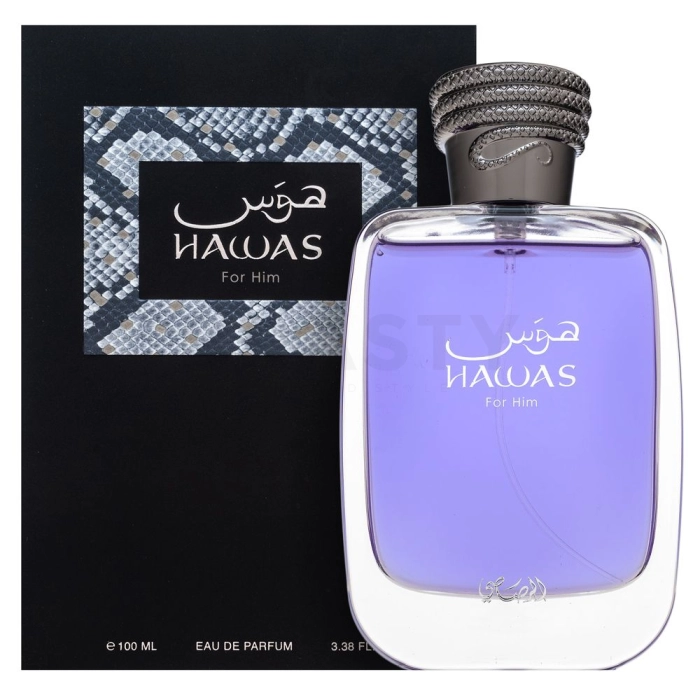 Rasasi Hawas For Men Eau de Parfum bărbați Extra Offer 3 100 ml