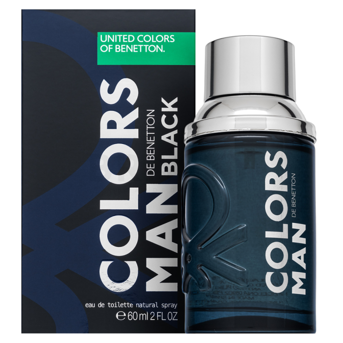 Benetton Colors de Benetton Man Black toaletní voda pro muže 60 ml