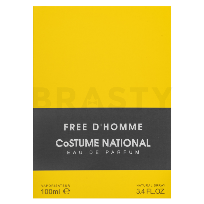Costume National Free d'Homme Eau de Parfum voor mannen 100 ml