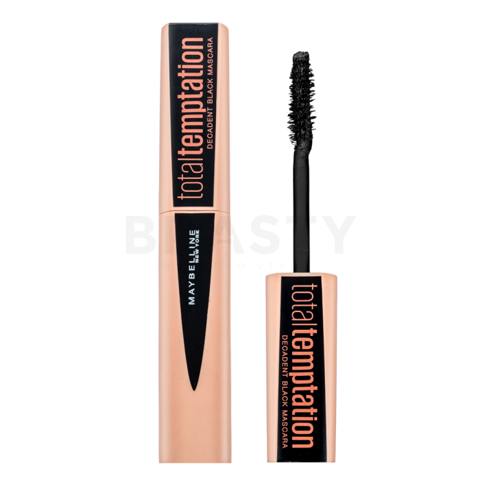 Maybelline Total Temptation Mascara mascara voor volume Decadent Black 8,6 ml