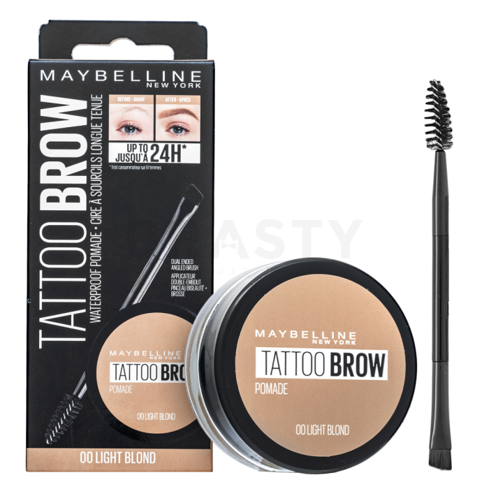 Maybelline Tattoo Brow Pomade wenkbrauw pommade 00 Light Blonde