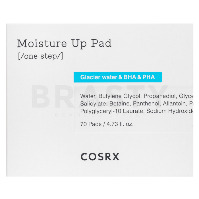 COSRX Moisture Up Pad tonizační tamponky 70 pcs