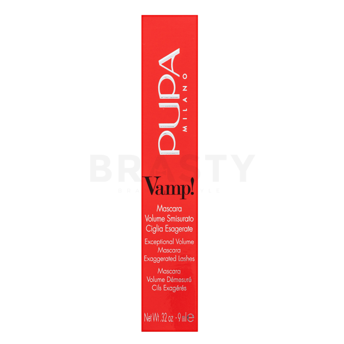 Pupa Vamp! Volume Mascara szempillaspirál volumenért 100 Extra Black 9 ml