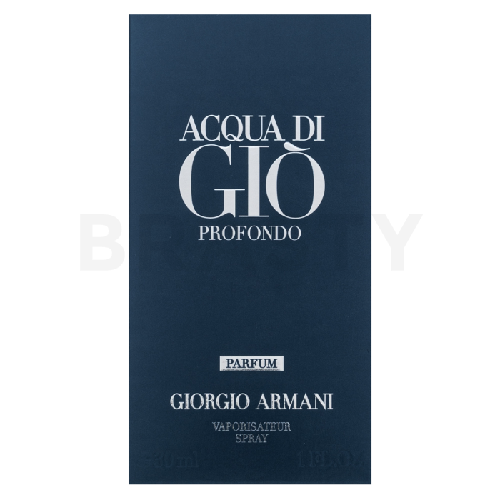 Armani (Giorgio Armani) Acqua di Gio Profondo Parfum czyste perfumy dla mężczyzn 30 ml