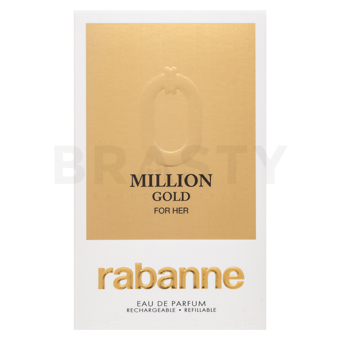 Paco Rabanne Million Gold parfémovaná voda pre ženy 50 ml