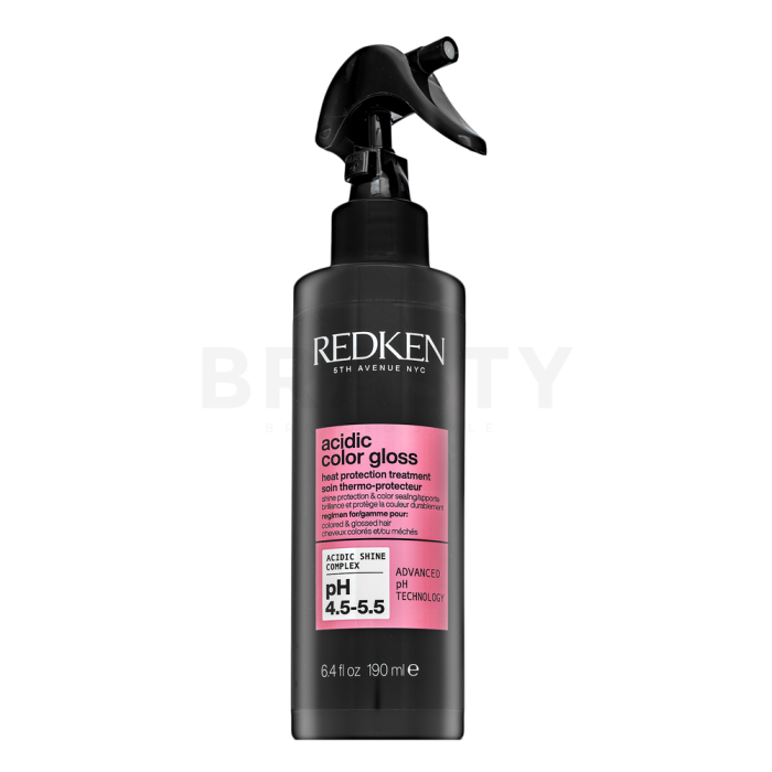 Redken Acidic Color Gloss Heat Protection Treatment ochranný sprej pro tepelnou úpravu vlasů 190 ml