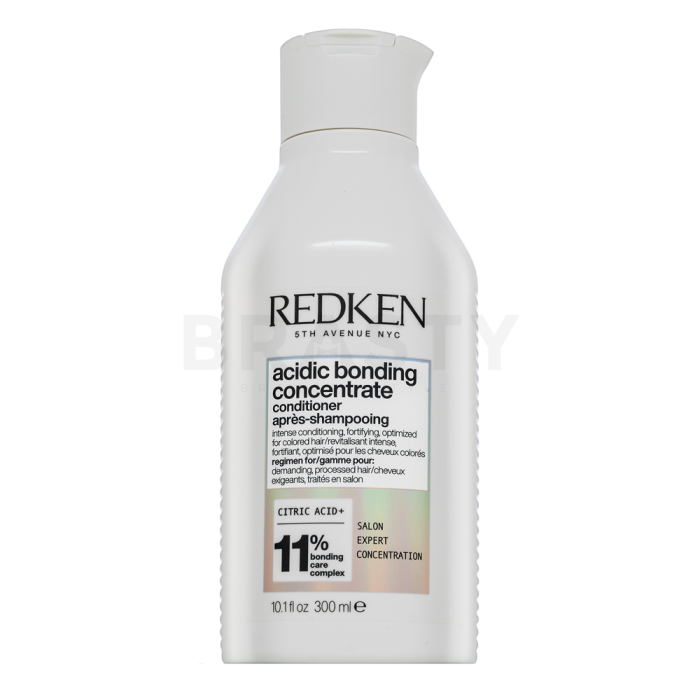 Redken Acidic Bonding Concentrate Conditioner učvršćujući regenerator za kosu pre farbené, chemicky ošetrené a zosvetlené vlasy 300 ml