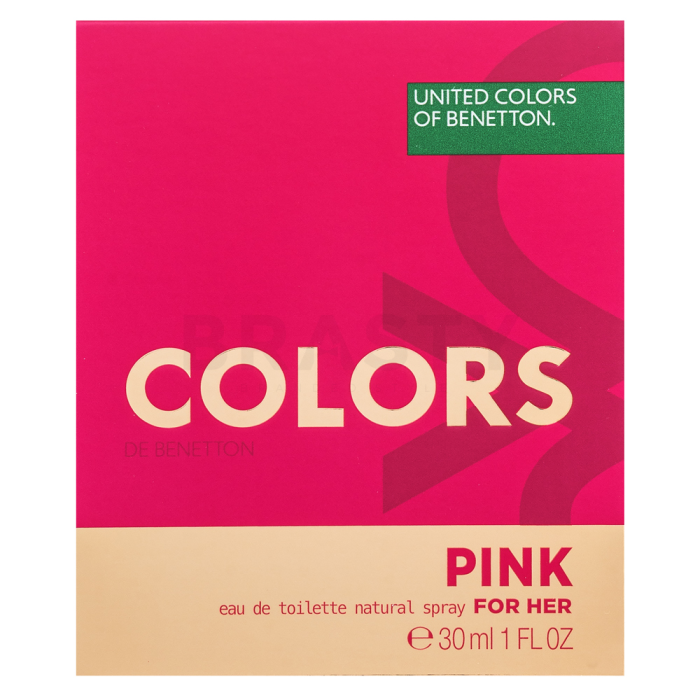 Benetton Colors de Benetton Pink toaletní voda pro ženy 30 ml