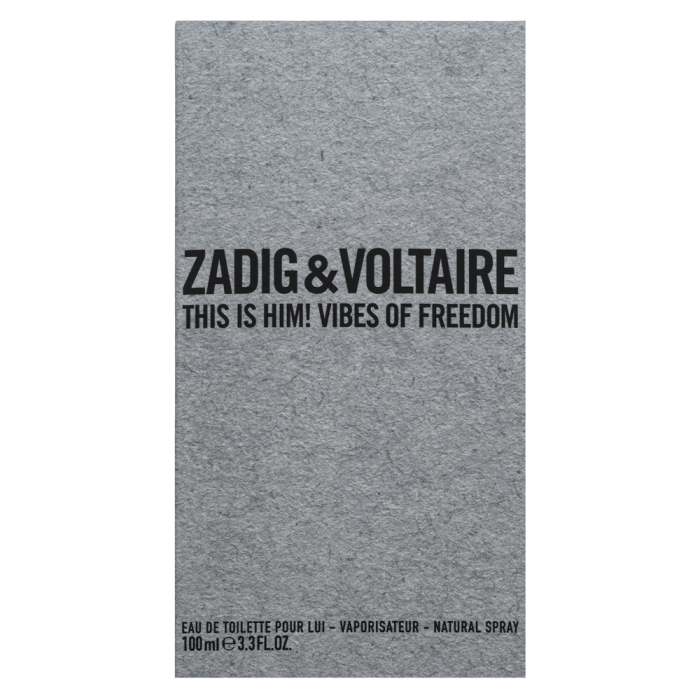 Zadig & Voltaire This is Him! Vibes Of Freedom toaletní voda pro muže Extra Offer 2 100 ml