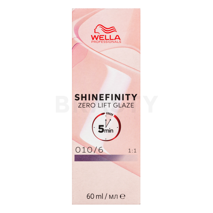 Wella Professionals Shinefinity Zero Lift Glaze profesionalna demi-trajna boja za kosu 010/6 Lavender Flash 60 ml