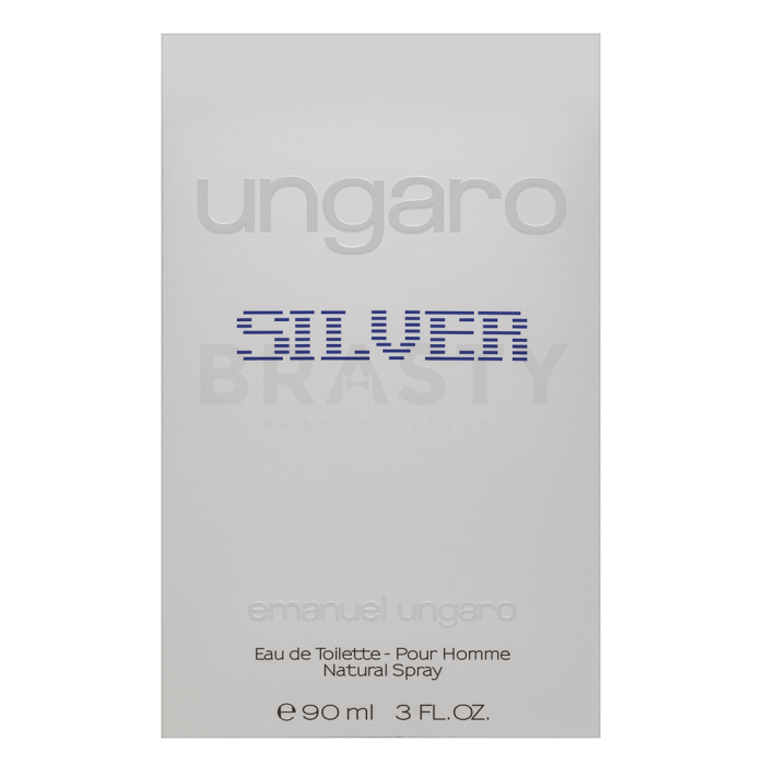 Emanuel Ungaro Ungaro Silver toaletní voda pro muže Extra Offer 3 90 ml