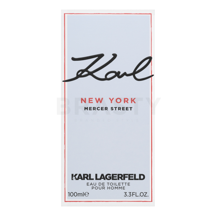 Lagerfeld New York Mercer Street toaletní voda pro muže Extra Offer 2 100 ml