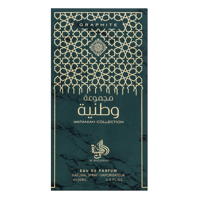 Al Wataniah Graphite Eau de Parfum unisex Extra Offer 2 100 ml