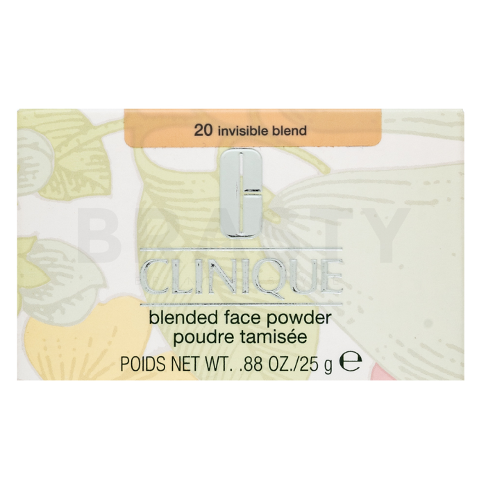 Clinique Blended Face Powder pudr pro sjednocení barevného tónu pleti 20 Invisible Blend 25 g