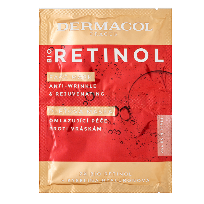 Dermacol Bio Retinol masker Face Mask 2 x 8 ml