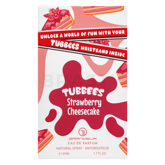 Tubbees Strawberry Cheesecake Eau de Parfum uniszex 50 ml