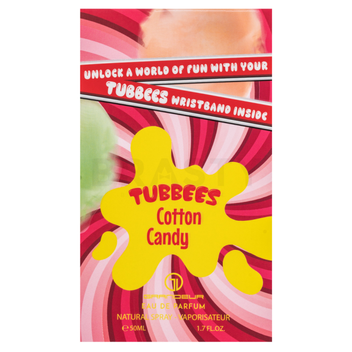 Tubbees Cotton Candy Eau de Parfum uniszex 50 ml