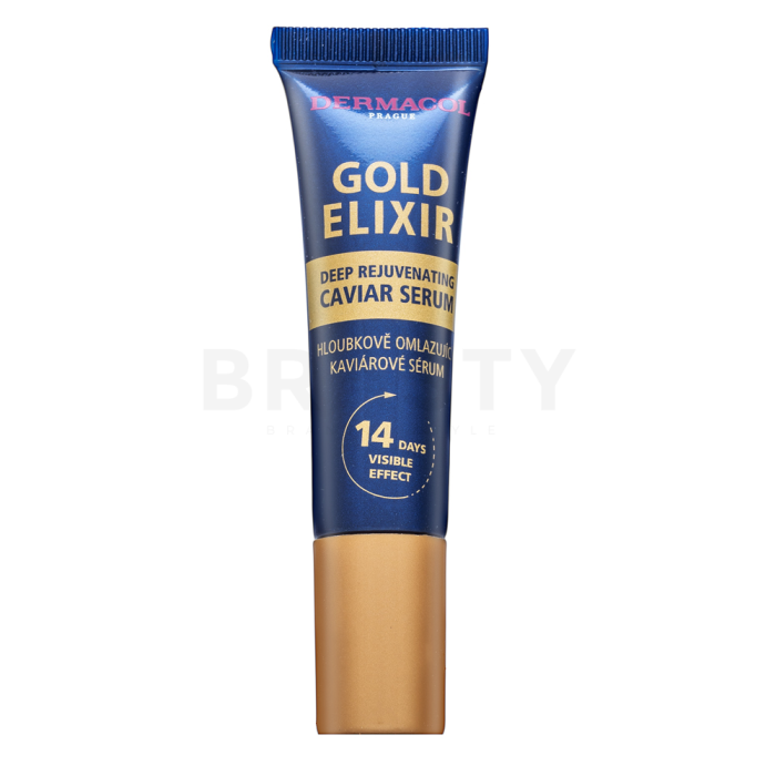 Dermacol Gold Elixir krema za oči Rejuvenating Caviar Eye Cream 15 ml